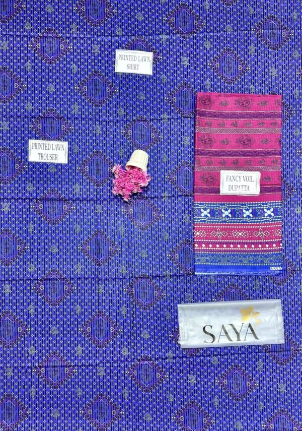 Unstiched print 3pcs suit - Image 2