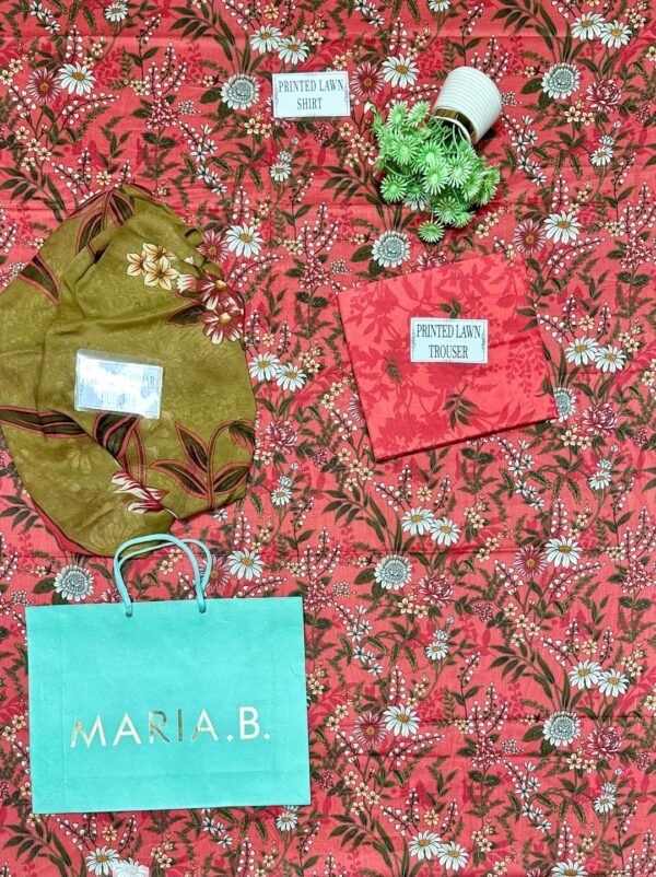 3 pcs unstiched digital printed suit - Image 4