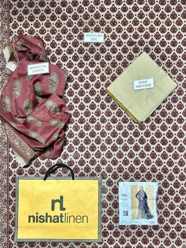 3pcs unstiched print duit - Image 2