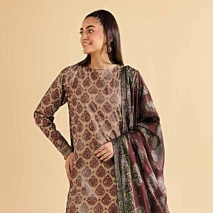 3pcs unstiched print duit
