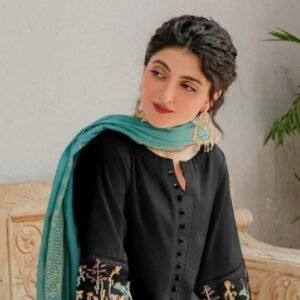 3 piece embroidered unstiched suit