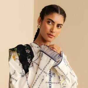 3 pcs lawn unstiched printed suit