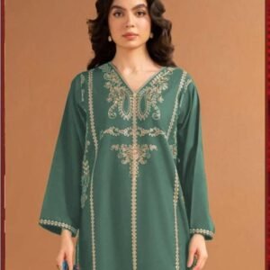 3pcs embroidered unstiched suit