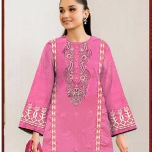 Attractive fancy 3pcs lawn wear suit