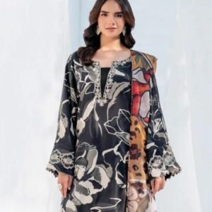 Latest new design printed unstiched suit